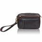 Preview: Leder Handgelenktasche für Unisex aus Rindleder 23- (147A) Herrentasche echtes Leder Tasche Bag Neu